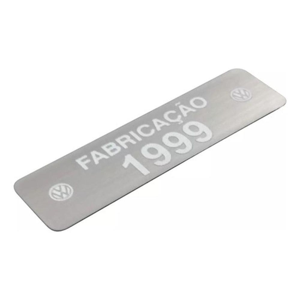 Adesivo Etiqueta Ano Fabricação Compatível Volkswagen 1999
