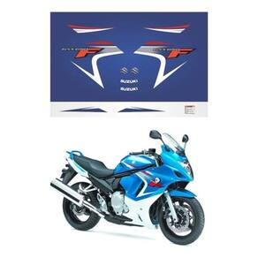 Kit Adesivos Suzuki Gsx 650F 2008 Azul Gsx650Az