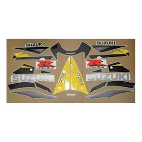 Adesivo Suzuki Gsxr 750 2003 Azul E Branca 75003Az