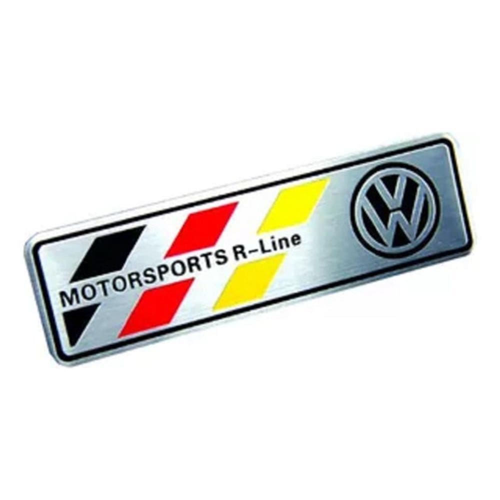 Adesivo Volkswagen Motorsports R-Line Resinado Res11