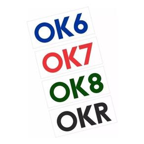 Adesivo Interno Parabrisa Qualidade Selo Ok Volkswagen Ok