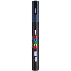 Caneta marcador Posca 3m azul marinho para material de arte e material escolar