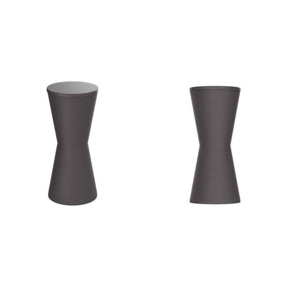 Conjunto com 2 Banquetas Dub Cinza Mushroom