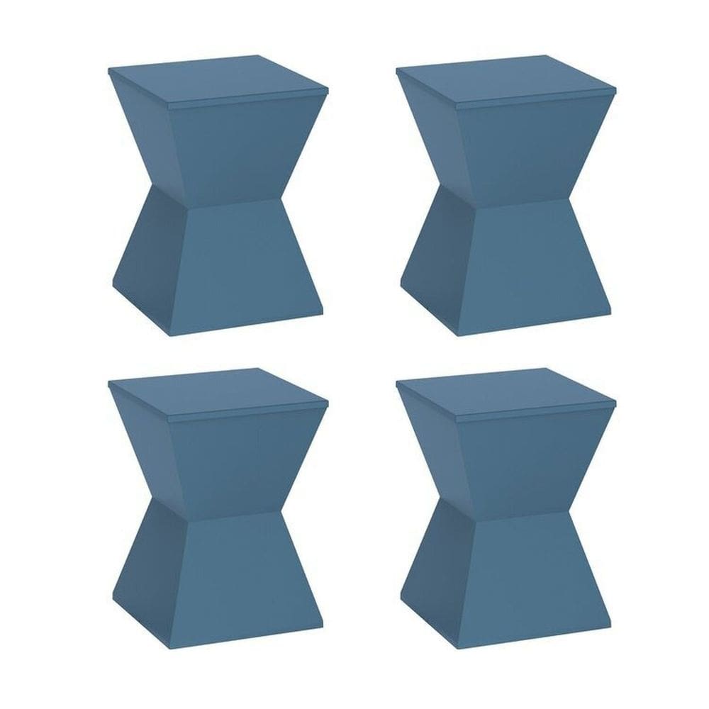 Conjunto com 4 Banquetas Nitro Lazuli