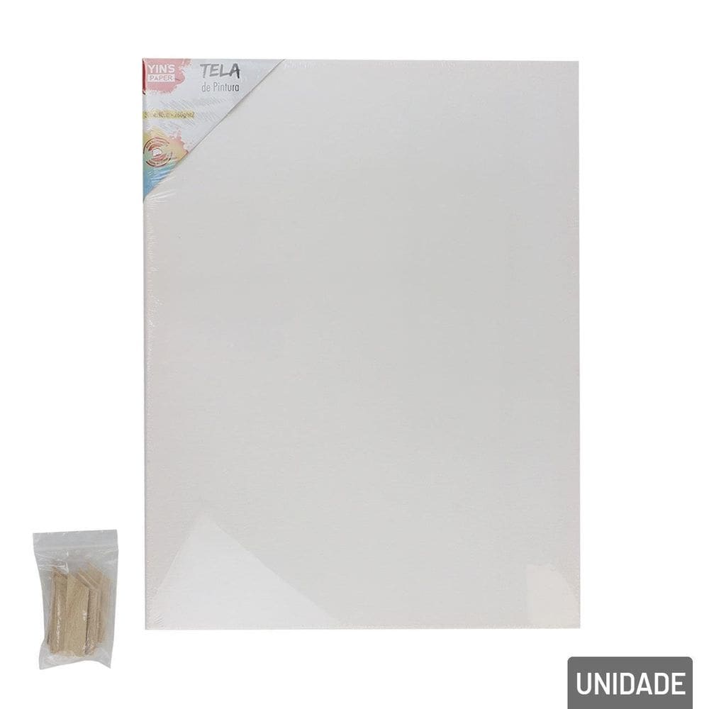Tela Para Pintura 30x40cm EM Algodão - Tudo em Caixa
