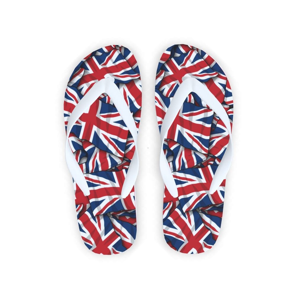 Chinelo com Bandeiras de Países Inglaterra– Produto Personalizado e Exclusivo