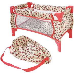 Conjunto de berço de bebê The New York Doll Collection para meninas, bonecas de 45 cm