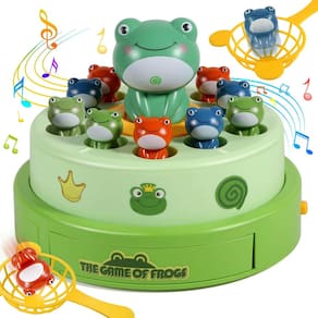 Catch Game AINOI Frog Pop Out com música para crianças de 3 a 13 anos