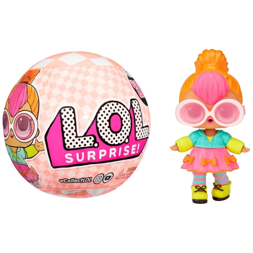 Boneca colecionável L.O.L. Surprise! 707 Neon QT com 7 surpresas