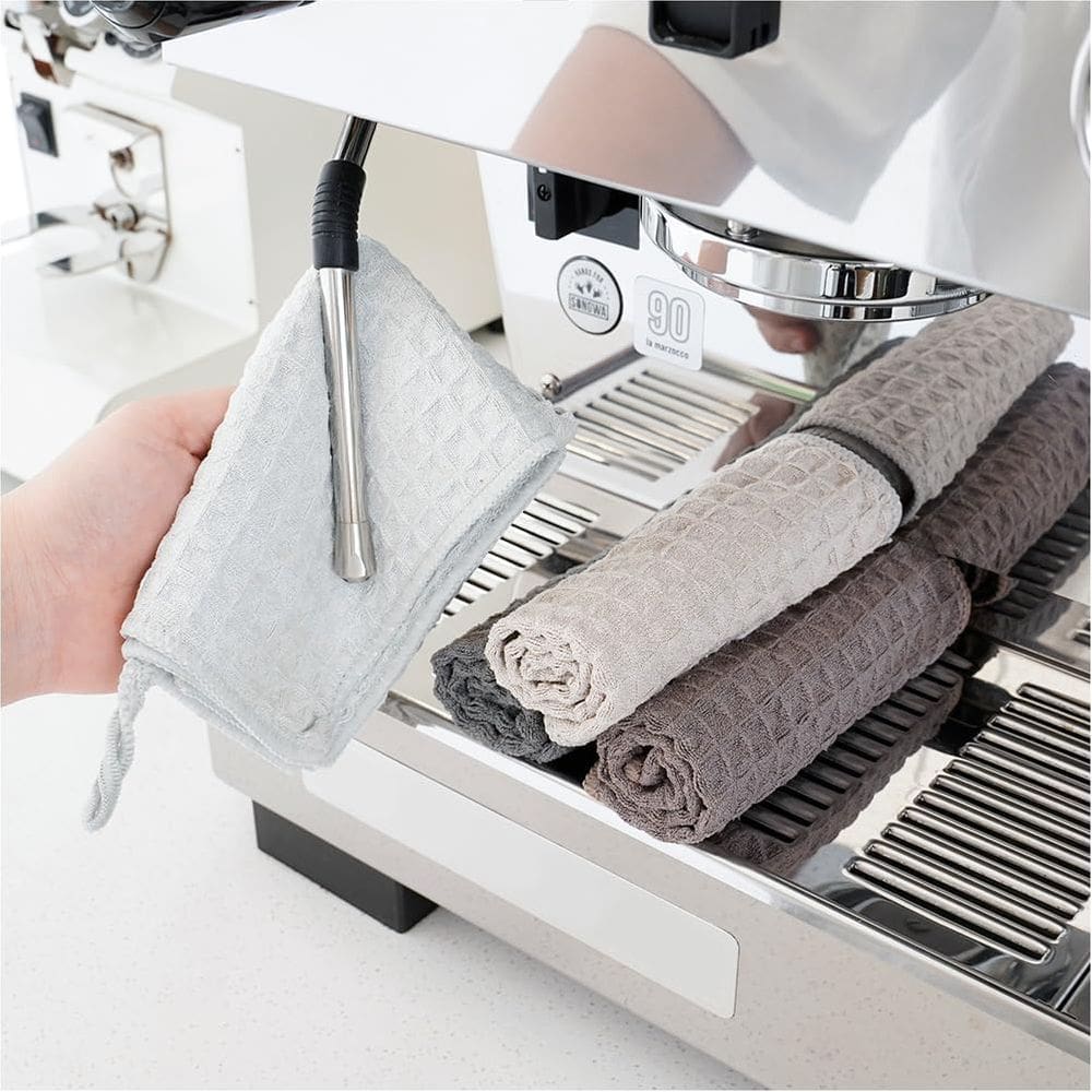 Panos de microfibra Barista, pacote com 4 relógios, 30x30cm