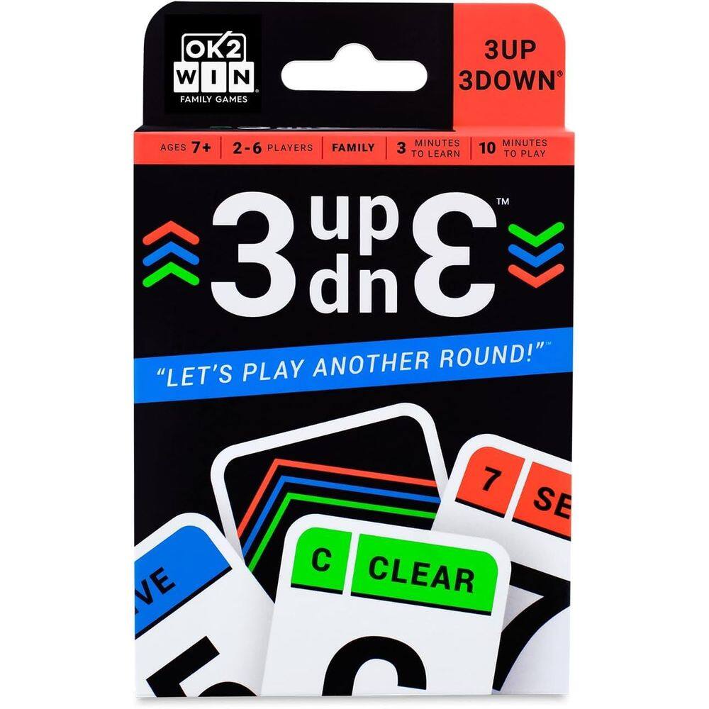 Jogo de cartas Ok2Win 3UP 3DOWN Rápido e fácil de aprender há mais de 7 anos
