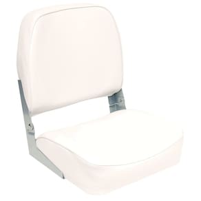 Assento para barco Wise 3313-710 Super Value com encosto baixo branco