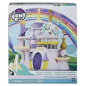 Conjunto de brinquedos My Little Pony Canterlot Castle com a Princesa Celestia