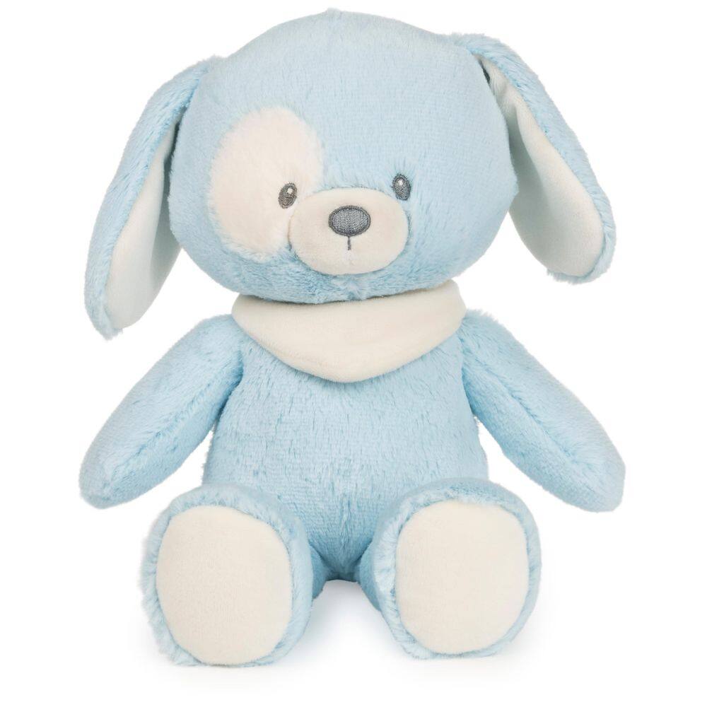 Bicho de pelúcia GUND Baby Sustainable Puppy 33 cm azul/creme