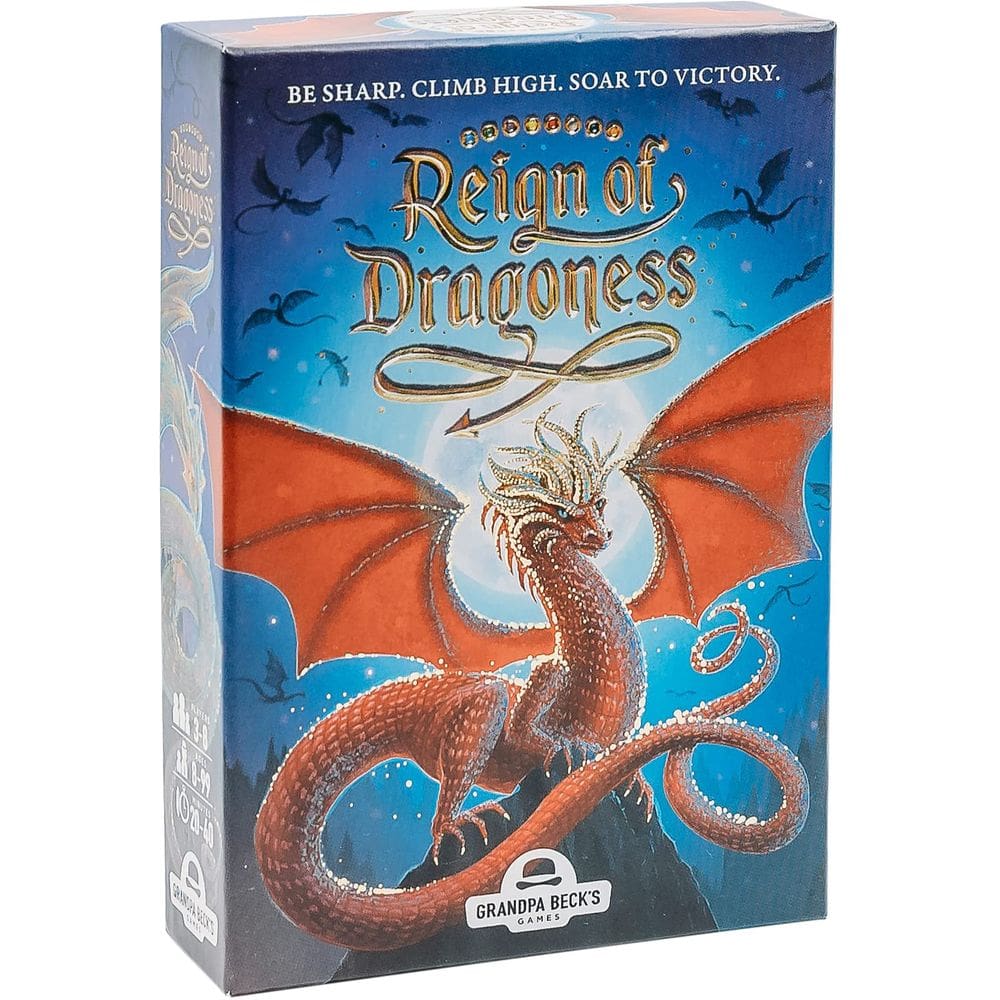 Jogo de cartas Grandpa Beck`s Games Reign of Dragoness 8+ Kids