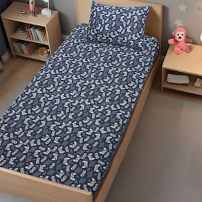 Jogo de Cama Solteiro Kids 2 Pçs Doce Vida Malha 70% Algodão 30% Poliéster