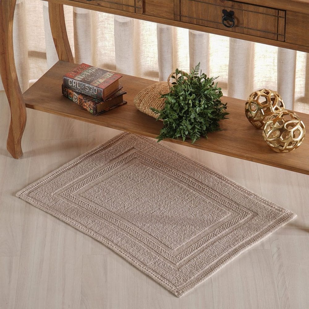 Tapete Nobile Jacquard 100% Algodão 1300g/m² 50x70cm