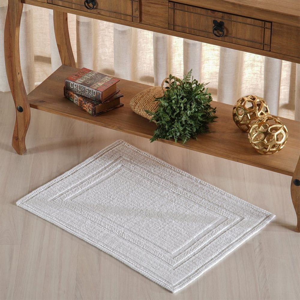 Tapete Nobile Jacquard 100% Algodão 1300g/m² 50x70cm