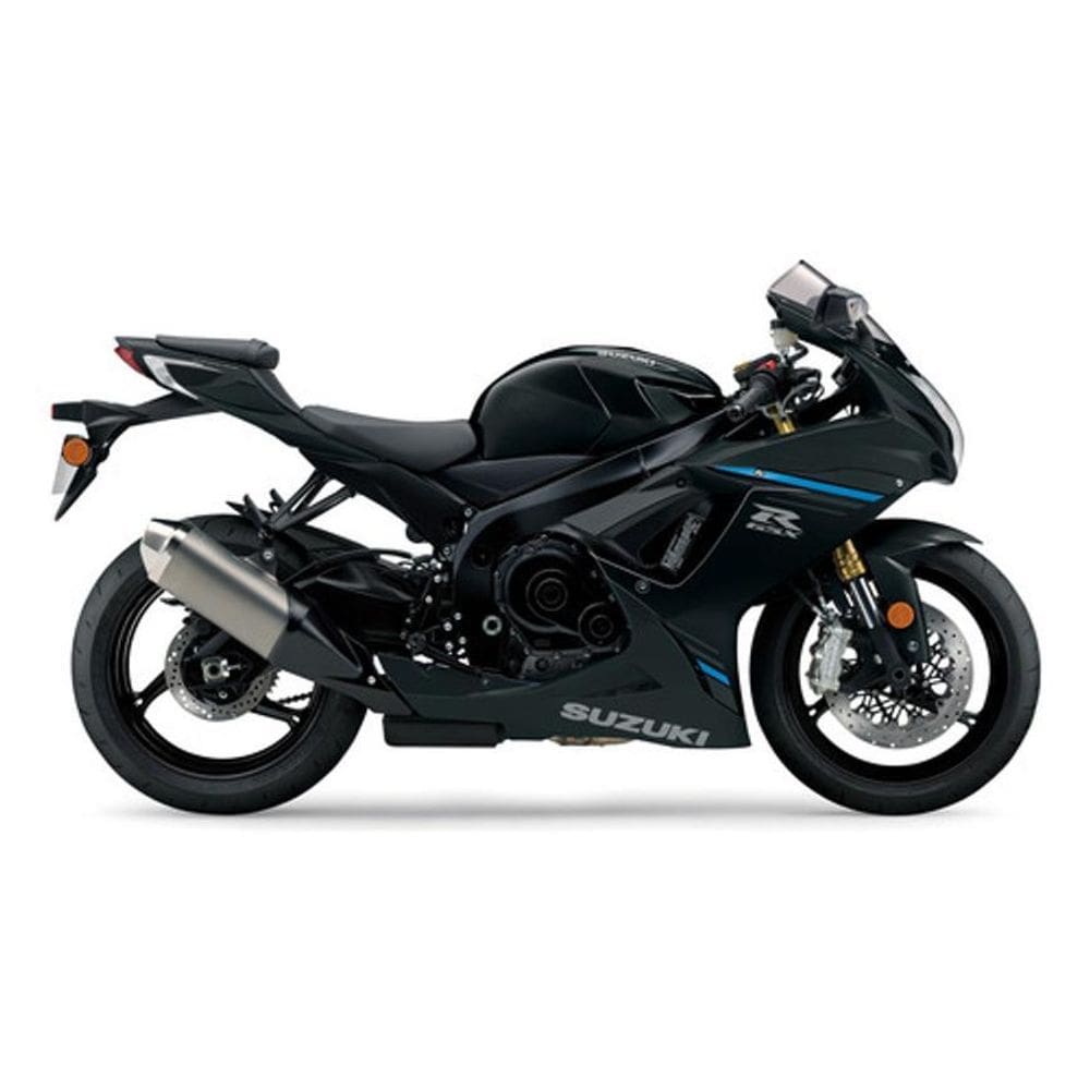 Kit Adesivos Emblemas Suzuki Gsxr 750 2002 Moto Azul/Branca