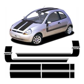 Kit Adesivo Ford Ka Antigo Faixa Sport Kasprt01