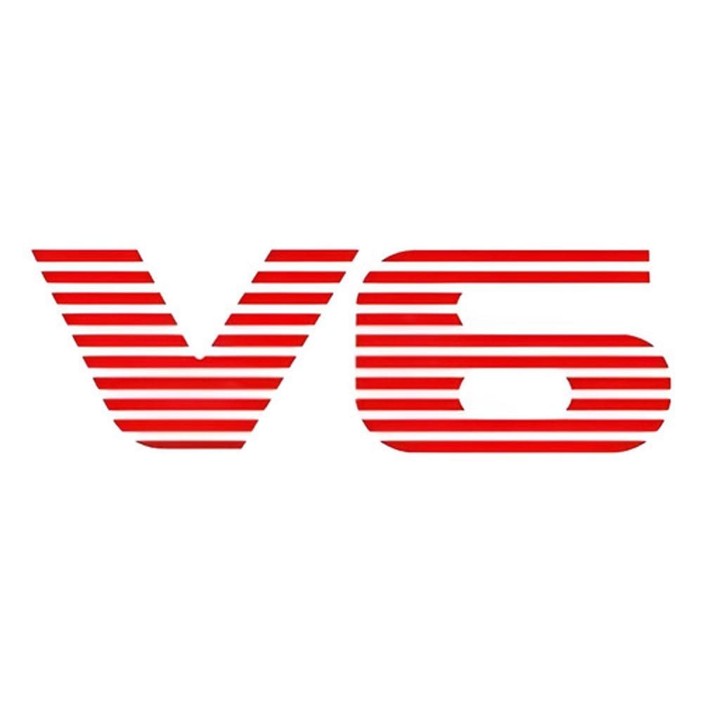 Emblema Adesivo V6 Ford Ranger Rgv6