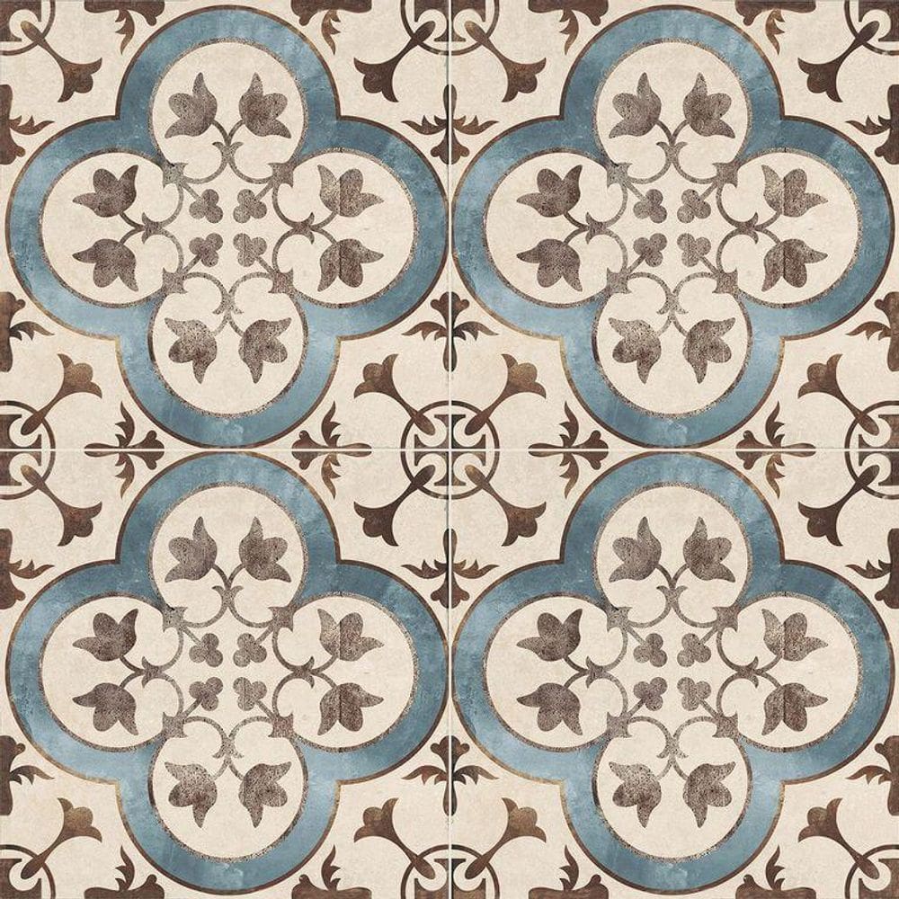Porcelanato Mediterrâneo 58,4X58,4 Retificado Cx 1,7 Ceusa