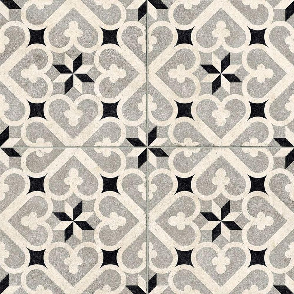Porcelanato Amur 584x584cm Retificado Caixa 1,7m² Branco Ceusa