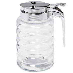 Meleira de Vidro 150ml com Dosador Pote para Mel Lyor Tampa