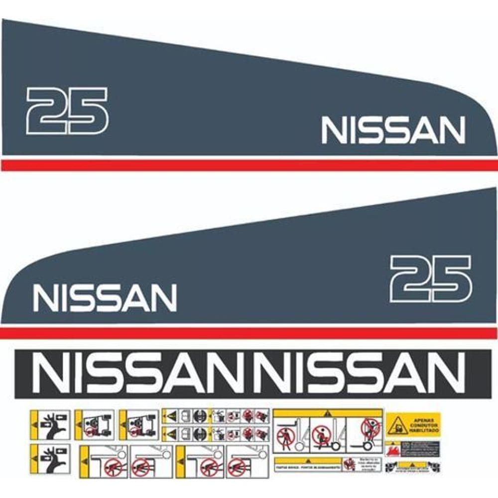Kit Adesivos Nissan 25