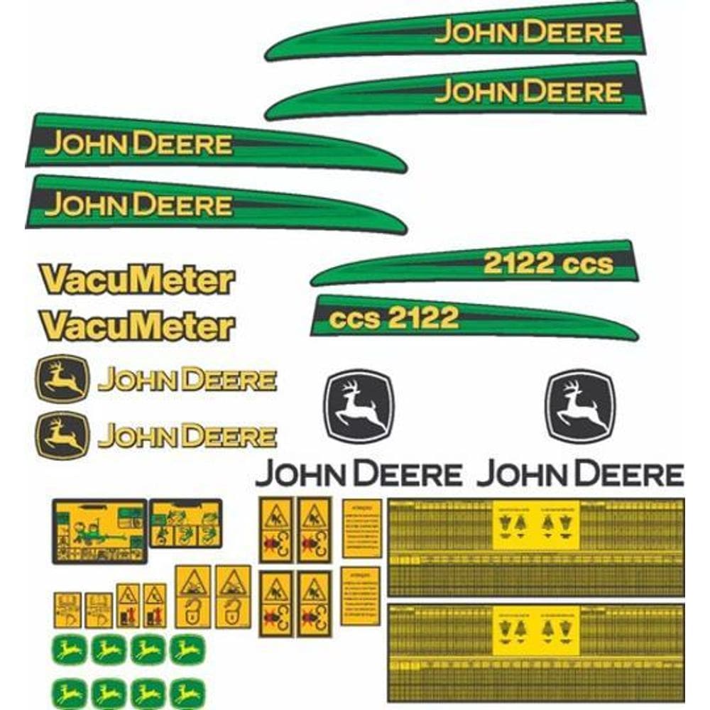 Kit Adesivo Plantadeira Jd 2122 Ccs