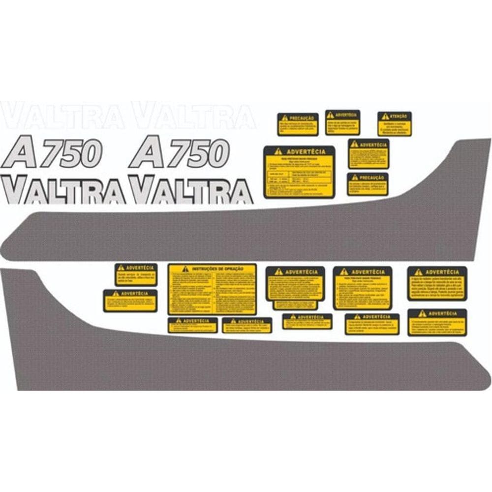 Kit Adesivos - Valtra A 750