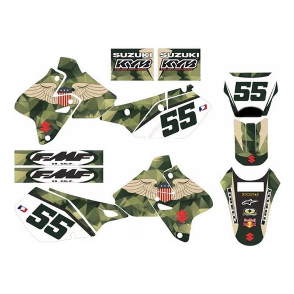Kit Adesivos Suzuki Dr-Z 400
