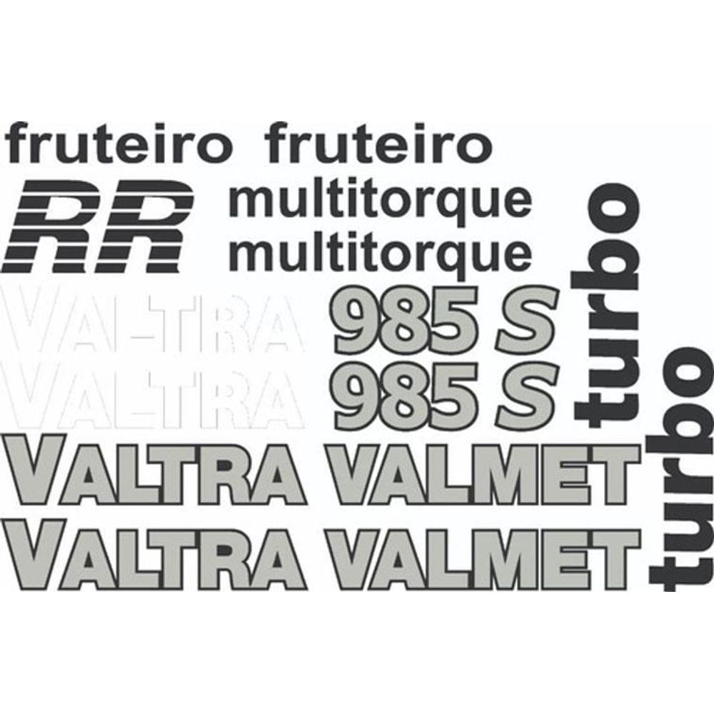 Kit Adesivos Valtra Valmet 985 S