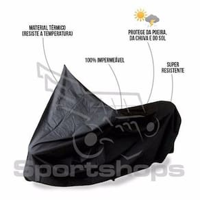 Capa Protetora Para Cobrir Moto 100% Impermeável M High Pro