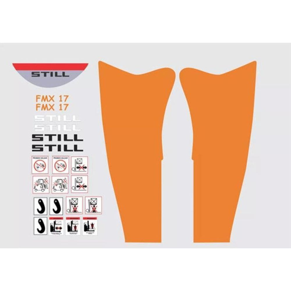 Kit Adesivos Still Fmx 17