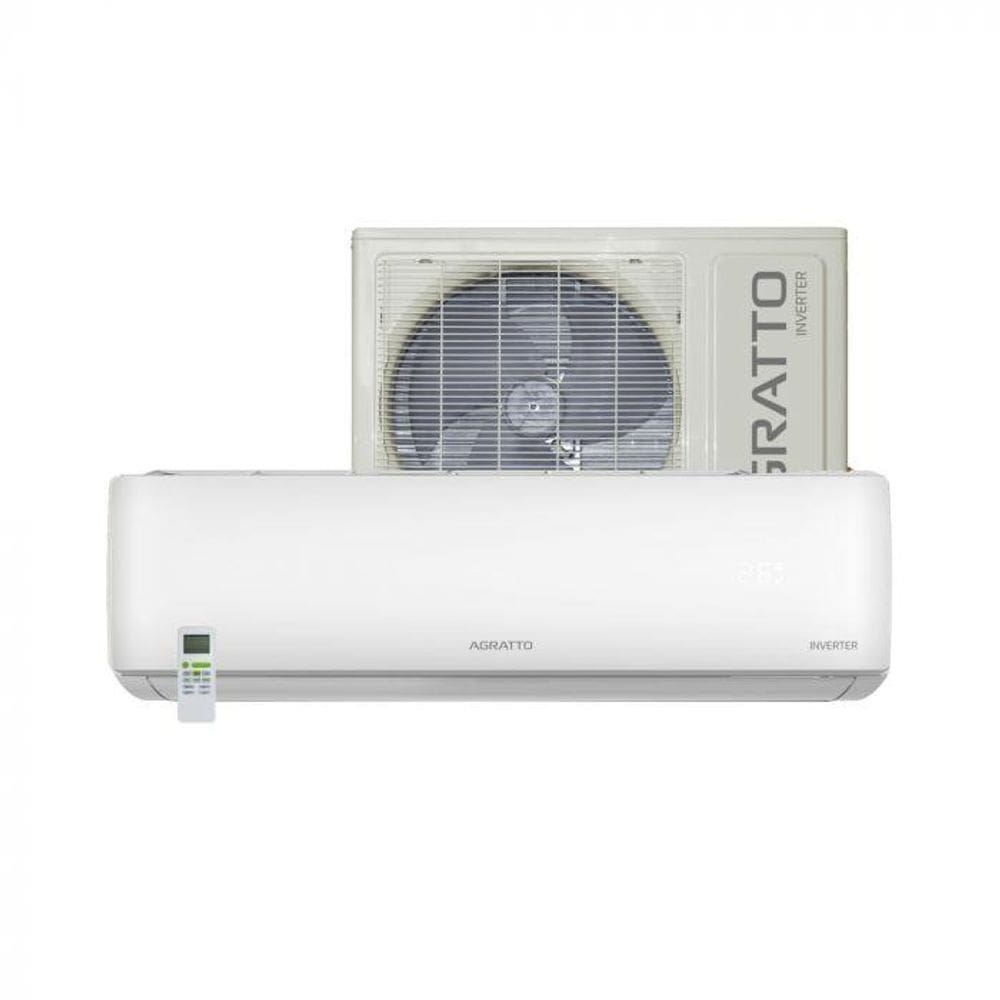 Ar Condicionado 24000 BTUs Split Hi Wall Inverter Agratto Quente e Frio Liv 220V