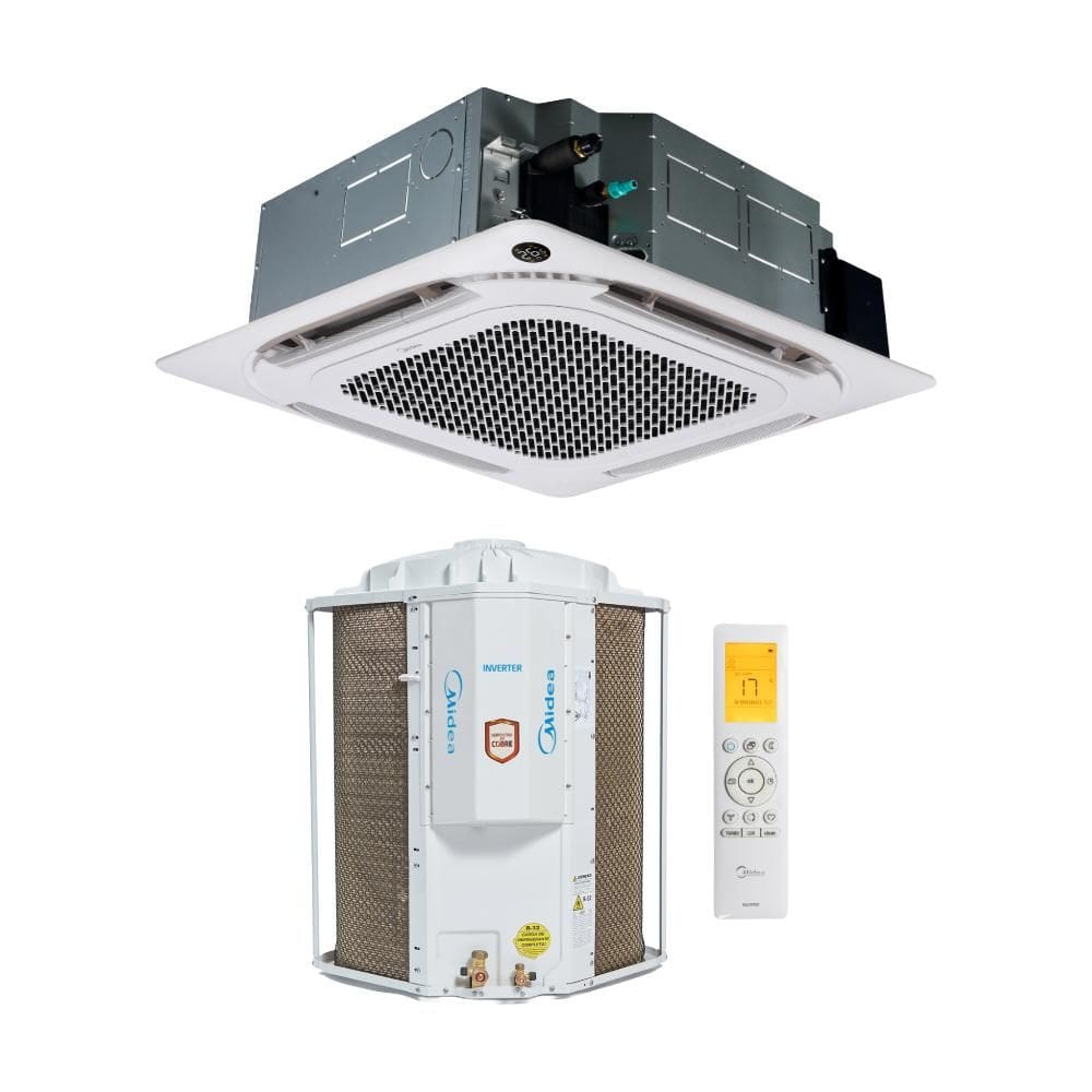 Ar Condicionado 58000 BTUs Split Cassete Inverter Midea Frio Connect 220V