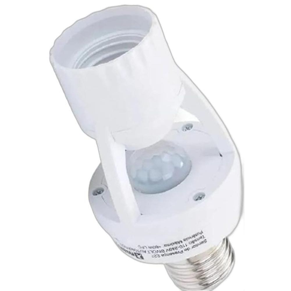 Luz Automática Residencial: Soquete Sensor Presença Em