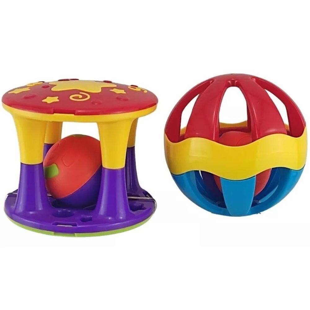 Conjunto De Chocalhos Para Bebês - JP Brink