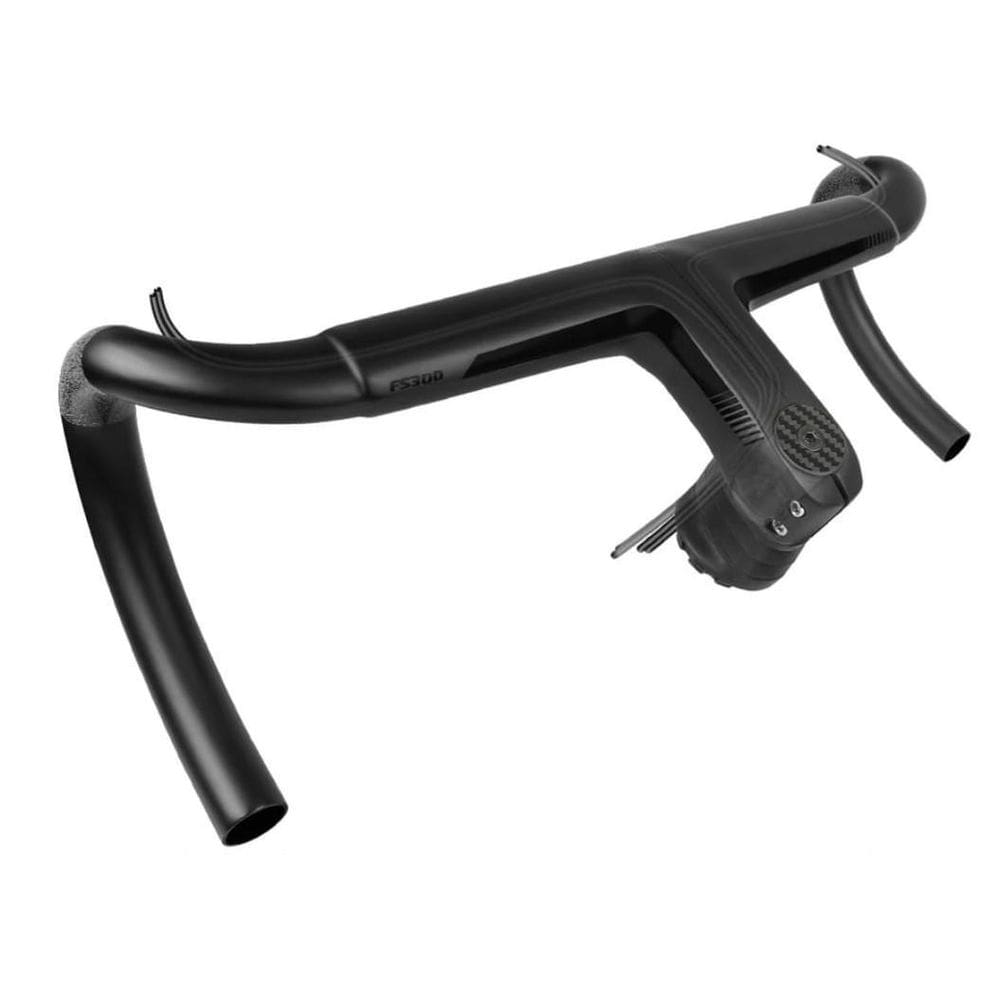 Guidão Integrado Toseek Full 3K Carbon T1000 Od2 - 420X110Mm