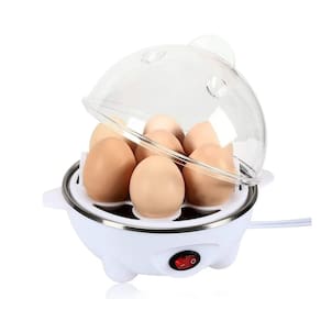 Cozedor De Ovos Elétrico Portátil Cozinha À Vapor Até 7 Ovos
