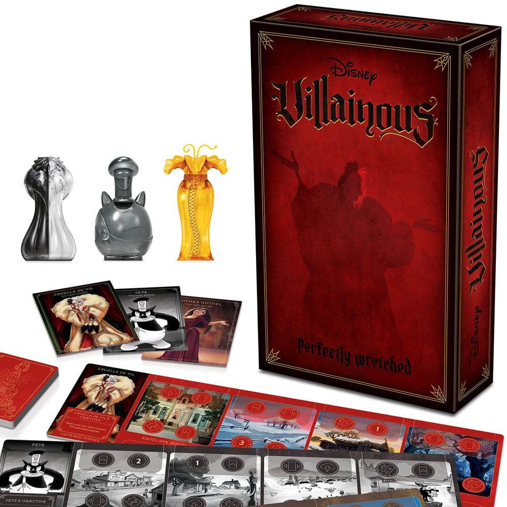 Jogo de Tabuleiro Ravensburger Disney Villainous Perfectly Wretched
