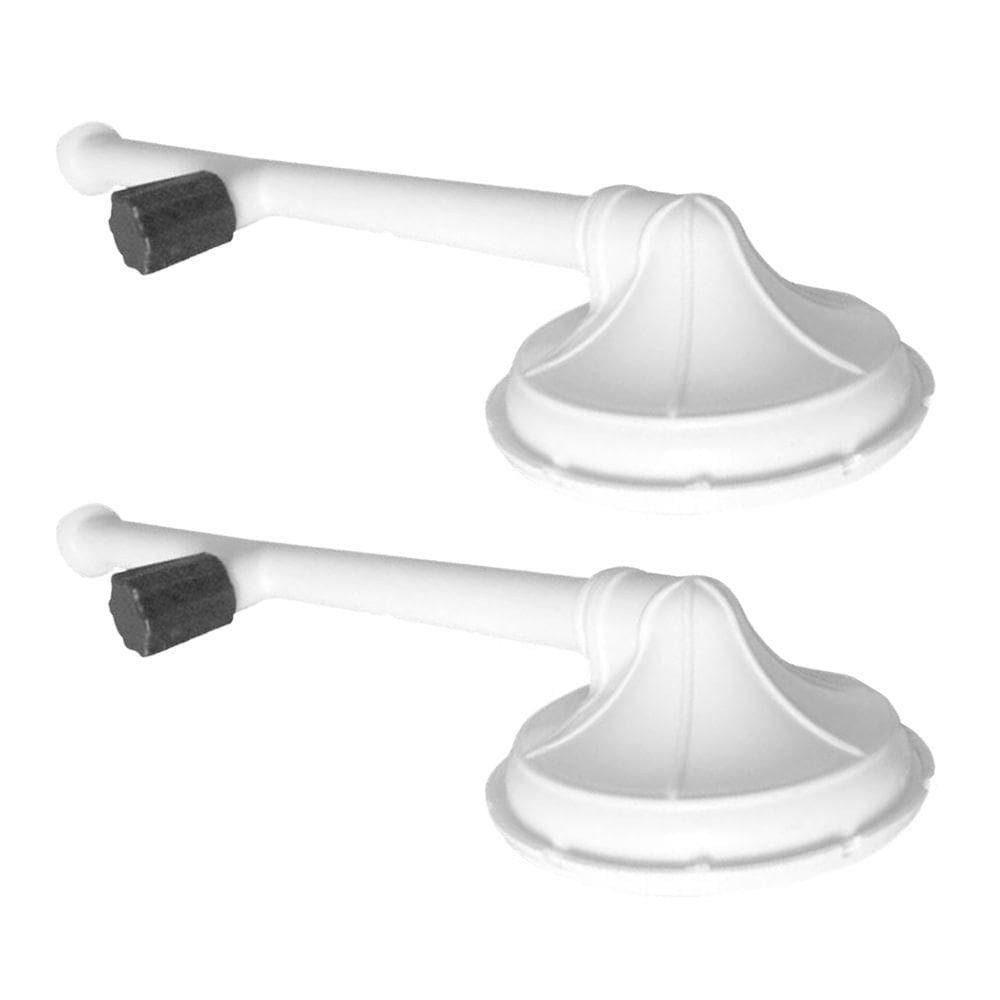Kit C- 2 Chuveiro Ducha Plástico 4 C Registro Branco Akato