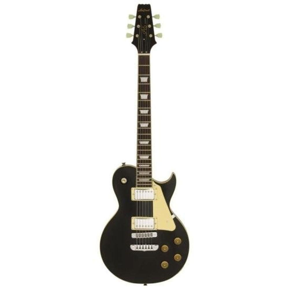 Guitarra Aria Pe-350std Aged Black. - qualidade superior
