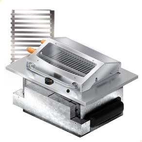 Churrasqueira Cooktop A Gás GLP De Embutir Saro Acabamento Em Aço Inox Bivolt CHEGLP