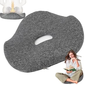 Almofada Ortopedica Ergonomica Cadeira Lombar Alivia Dores Corpo Coccix Coluna