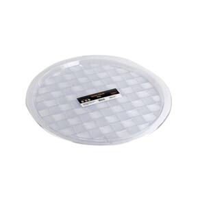 Bandeja de Plástico 38x38cm Redonda Ibiza - Tudo em Caixa