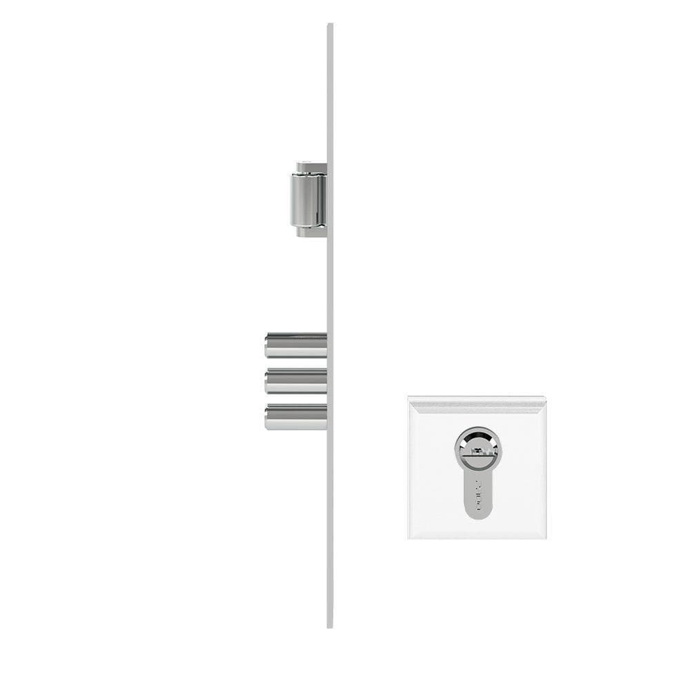 Fechadura Pado Rolete Magnético 3 Pinos - Multponto Euro 60mm Cromado
