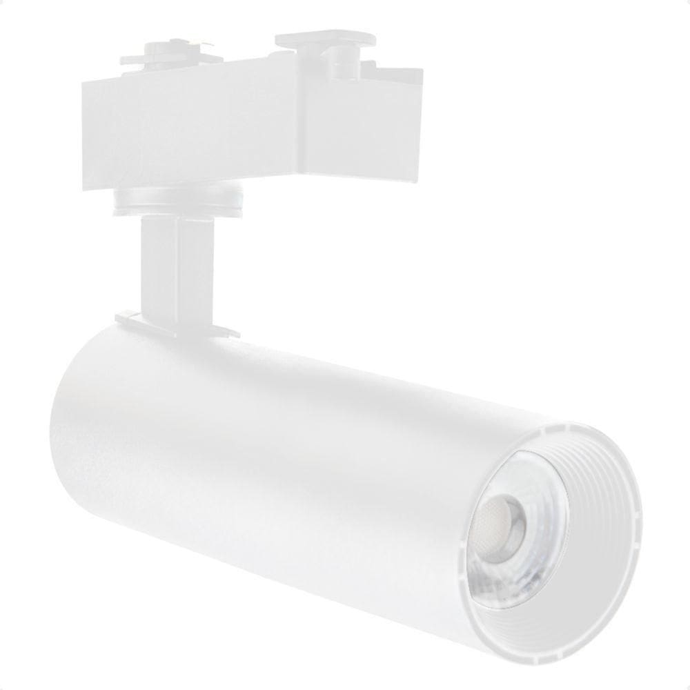 Spot Led Blumenau Up Para Trilho Mr16 15w Branco Bivolt 6500k Frio