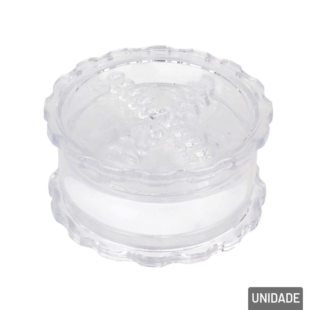Triturador de Alho de Plástico 8cm Manual - Tudo em Caixa